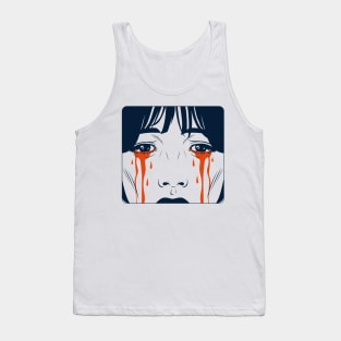 Women Tearing Up Tank Top